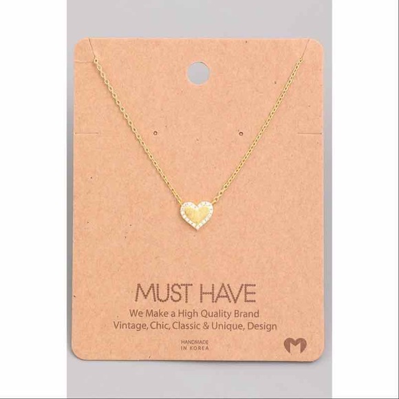 Hannah Beury Jewelry - Mini Heart Necklace
